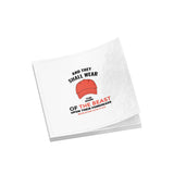 Anti-MAGA - They Shall Wear Mark of the Beast Red Hat Sticker