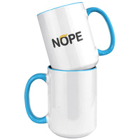 Nope - Anti Trump Funny Hair Coffee Mug