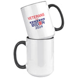Veterans for Biden 2024 Coffee Mug