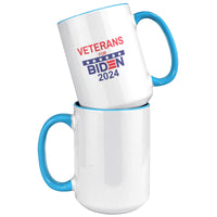 Veterans for Biden 2024 Coffee Mug