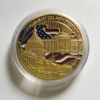 President Barack Obama Commemorative Coin Challenge Coins Novelty Coin Gold Plated