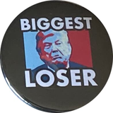 Trump Lost Set of 8 Buttons - Anti-Trump Pins - Trump Is a Loser Collection - 2.25 Inches