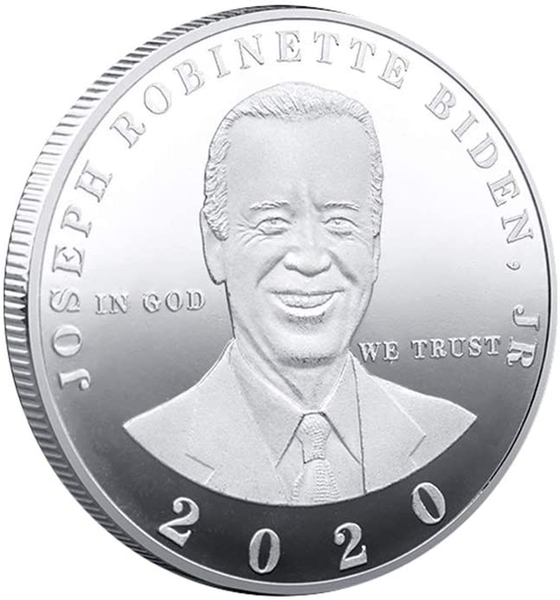 Joe Biden President Commemorative Souvenir Coin Challenge Collectible Art Coins