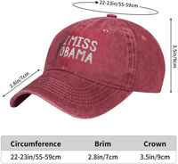 I Miss Obama Cowboy Hat Baseball Cap Sun Hat Trucker Hat,Adjustable Hat for Men and Women,Four Seasons Available