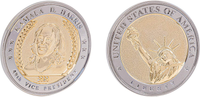 Commemorative Presidential Medal Coin Set | 2 Coin Set | Presidential Commemorative Coin | Joe Biden and Kamala Harris Coins | Velvet Presentation Box