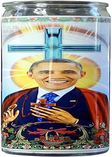 My Pen15 Club Barack Obama Celebrity Prayer Candle