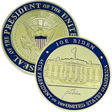 United States the 46Th President Joe Biden Challenge Coins Inauguration Gift