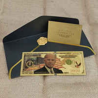 MHUI 2020 Joe Biden 24Kt Gold Plated Commemorative Bill Collectors Item